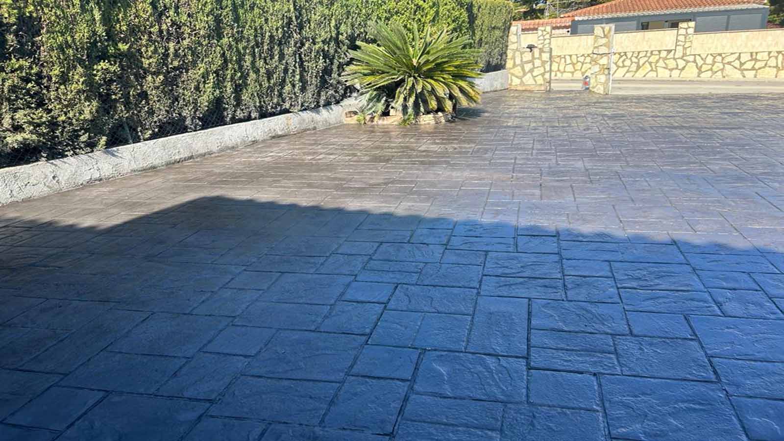 Hormigón impreso en Calpe